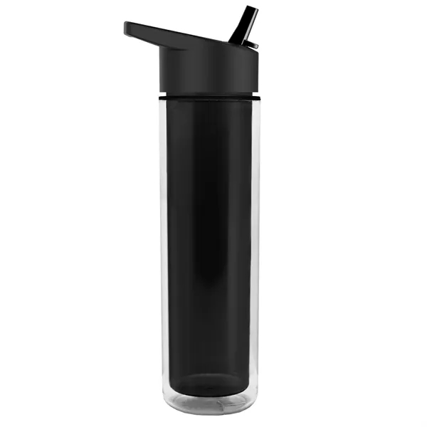 16 oz. Double Wall Insulated Bottle with Flip Straw Lid. Bottle... from ASI 40480 Koozie Group