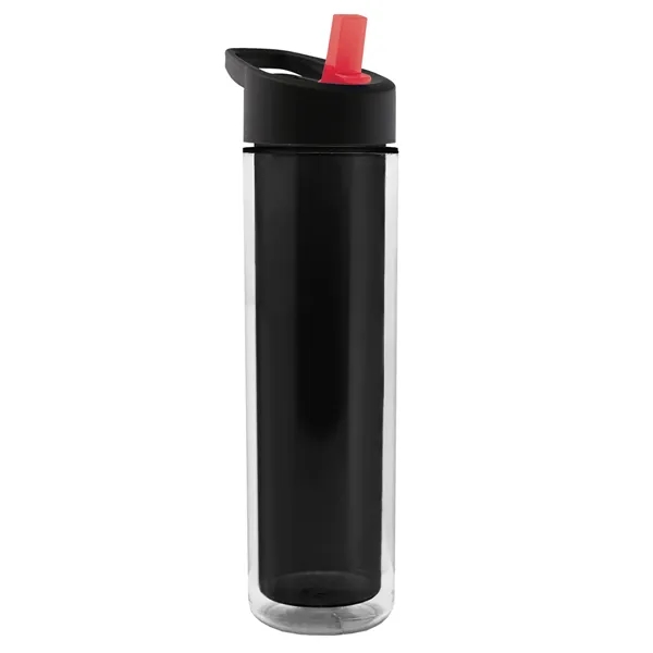 16 oz. Double Wall Insulated Bottle with Flip Straw Lid. Bottle... from ASI 40480 Koozie Group