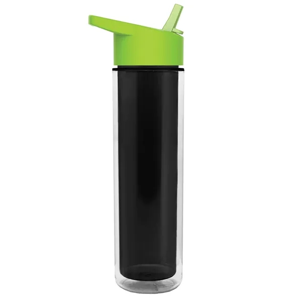 16 oz. Double Wall Insulated Bottle with Flip Straw Lid. Bottle... from ASI 40480 Koozie Group