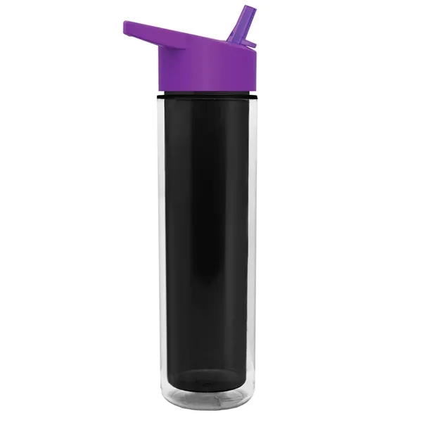 16 oz. Double Wall Insulated Bottle with Flip Straw Lid. Bottle... from ASI 40480 Koozie Group