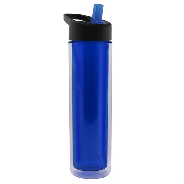 16 oz. Double Wall Insulated Bottle with Flip Straw Lid. Bottle... from ASI 40480 Koozie Group