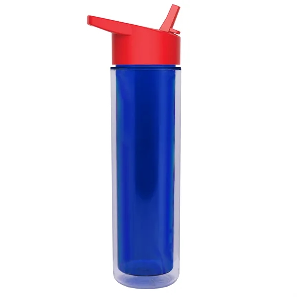 16 oz. Double Wall Insulated Bottle with Flip Straw Lid. Bottle... from ASI 40480 Koozie Group
