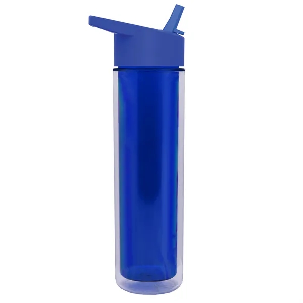 16 oz. Double Wall Insulated Bottle with Flip Straw Lid. Bottle... from ASI 40480 Koozie Group