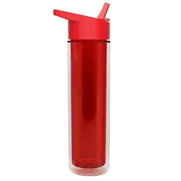 16 oz. Double Wall Insulated Bottle with Flip Straw Lid. Bottle... from ASI 40480 Koozie Group