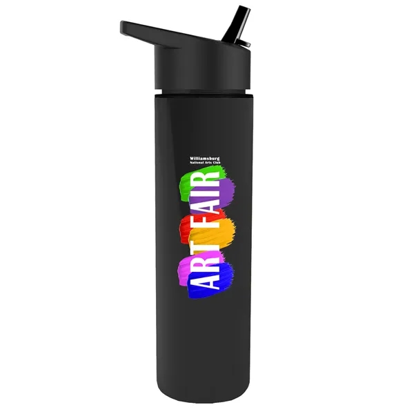 16 oz. Double Wall Insulated Bottle with Flip Straw Lid. Bottle... from ASI 40480 Koozie Group