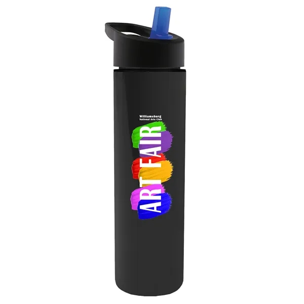 16 oz. Double Wall Insulated Bottle with Flip Straw Lid. Bottle... from ASI 40480 Koozie Group