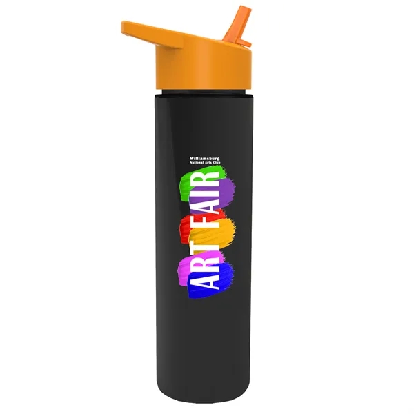 16 oz. Double Wall Insulated Bottle with Flip Straw Lid. Bottle... from ASI 40480 Koozie Group
