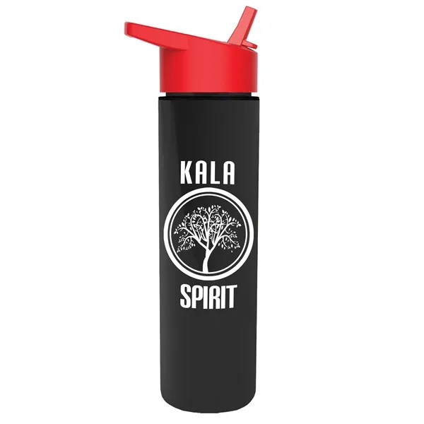 16 oz. Double Wall Insulated Bottle with Flip Straw Lid. Bottle... from ASI 40480 Koozie Group