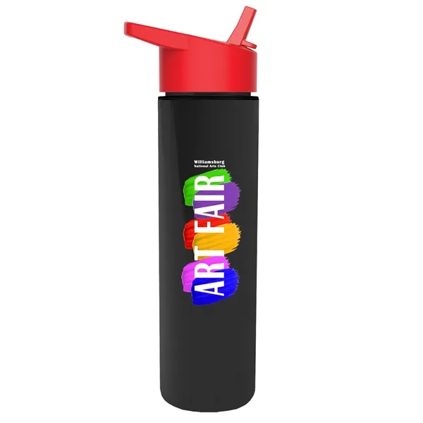 16 oz. Double Wall Insulated Bottle with Flip Straw Lid. Bottle... from ASI 40480 Koozie Group