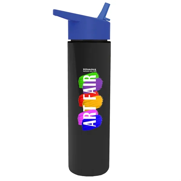 16 oz. Double Wall Insulated Bottle with Flip Straw Lid. Bottle... from ASI 40480 Koozie Group