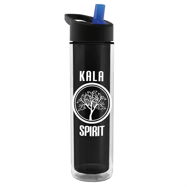 16 oz. Double Wall Insulated Bottle with Flip Straw Lid. Bottle... from ASI 40480 Koozie Group