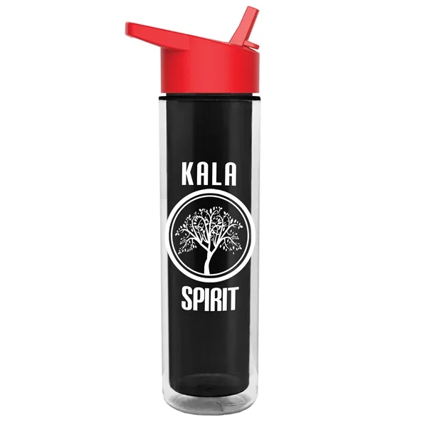 16 oz. Double Wall Insulated Bottle with Flip Straw Lid. Bottle... from ASI 40480 Koozie Group