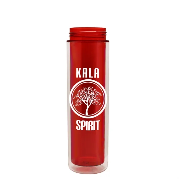 16 oz. Double Wall Insulated Bottle with Flip Straw Lid. Bottle... from ASI 40480 Koozie Group