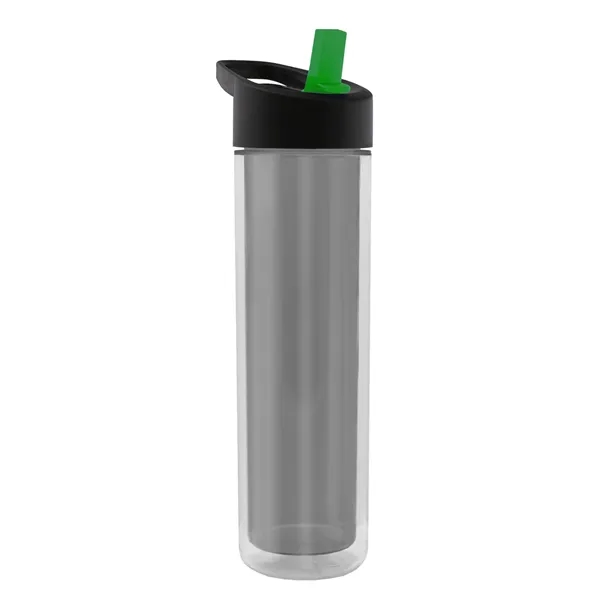 Double Wall Insulated Bottle with Drink-Thru Lid. Full Color Insert with... from ASI 40480 Koozie Group