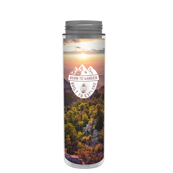 The Chiller 16 Oz. Double Wall Insulated bottle With Pop-Up Sip... from ASI 40480 Koozie Group