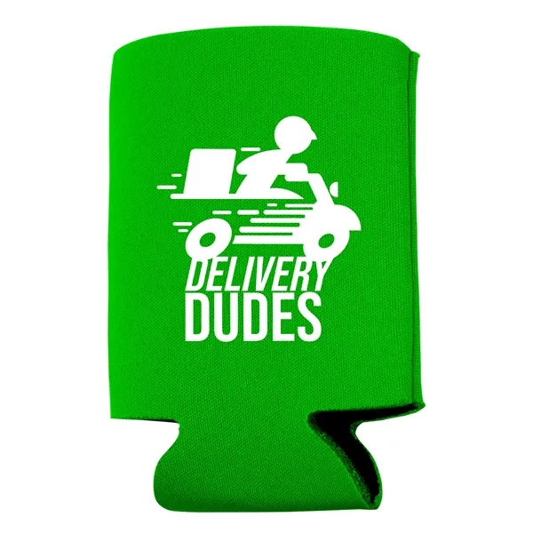 Pocket can holder, holds a 12 ounce can or bottle.... from ASI 40480 Koozie Group