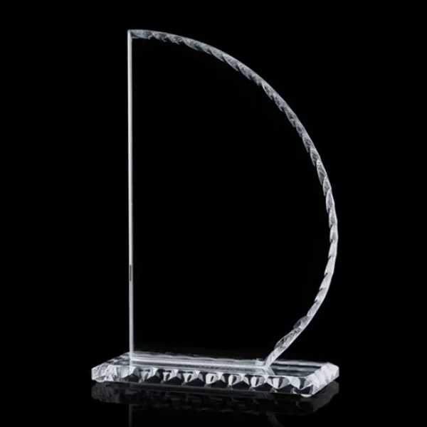 Jade chipped award with matching base.... from ASI 84592 St Regis Group / St Regis