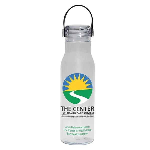 This 20-ounce recycled polyester RPET bottle brings a refined, minimalist silhouette... from ASI 62660 Innovation Line