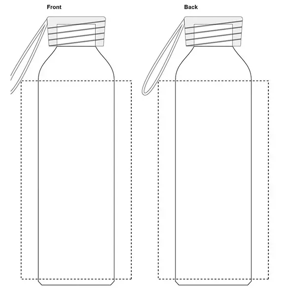 This 20-ounce recycled polyester RPET bottle brings a refined, minimalist silhouette... from ASI 62660 Innovation Line