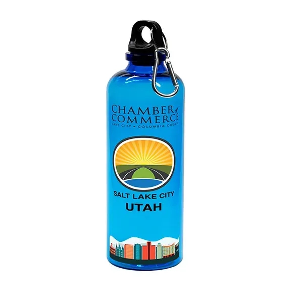 This 20-ounce translucent RPET recycled bottle delivers eco-smart refreshment with a... from ASI 62660 Innovation Line