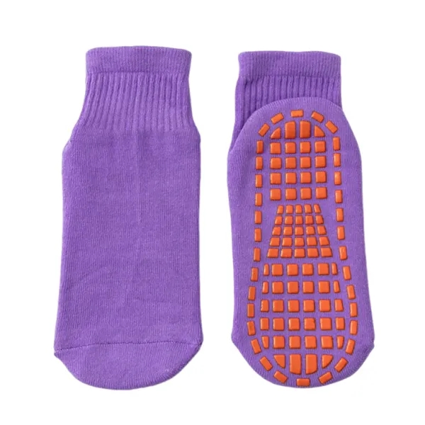 Anti slip terry cloth trampoline socks plus full color heat transfer... from ASI 37218 Athena Promo (tm)