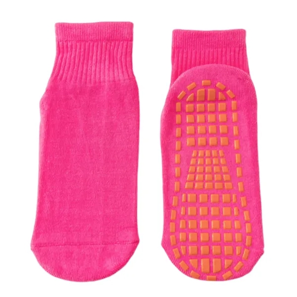 Anti slip terry cloth trampoline socks plus full color heat transfer... from ASI 37218 Athena Promo (tm)