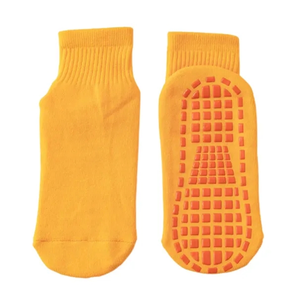Anti slip terry cloth trampoline socks plus full color heat transfer... from ASI 37218 Athena Promo (tm)