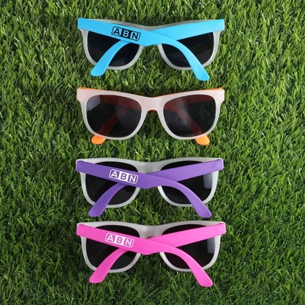 Kidz mood sunglasses with UV activated color changing frames that change... from ASI 52840 Evans Manufacturing