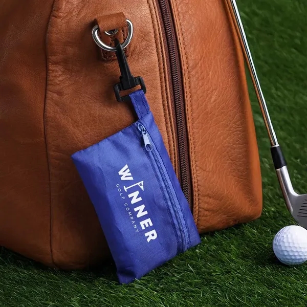 Golf first aid kit in a zip tote with clip for... from ASI 52840 Evans Manufacturing