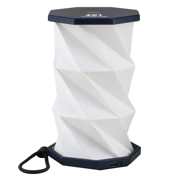 Small collapsible charging lantern that is constructed of ABS & special... from ASI 52840 Evans Manufacturing