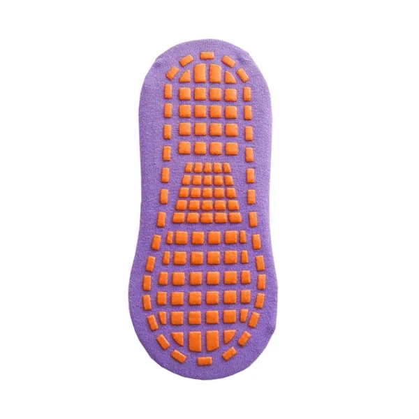 Anti slip cotton trampoline socks plus full color heat transfer on... from ASI 37218 Athena Promo (tm)