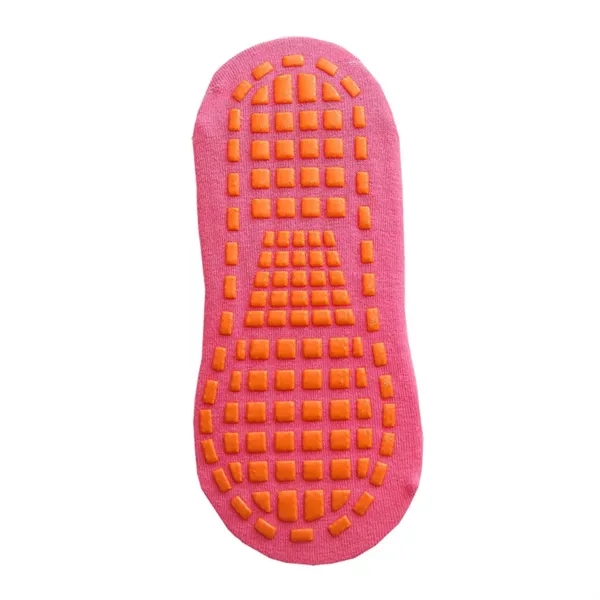 Anti slip cotton trampoline socks plus full color heat transfer on... from ASI 37218 Athena Promo (tm)