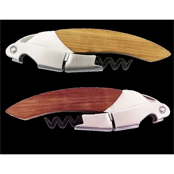 Origine French Oak Barrel Double Step Professional Waiter's Corkscrew with Wine... from ASI 55450 Franmara Inc