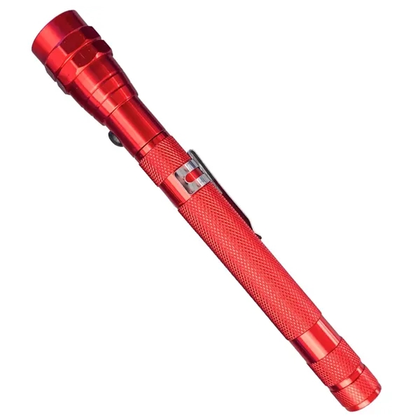 Metal body flashlight with magnetic base.... from ASI 34040 Alexander Mfg Co