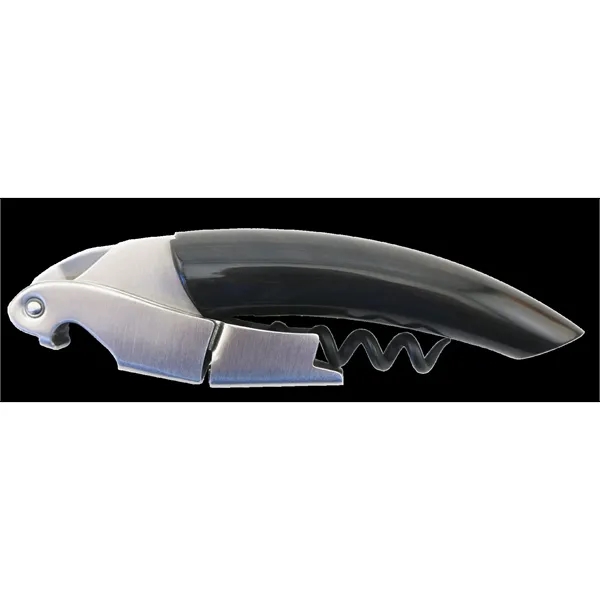 Signature Corkscrew- Black Horn Handle... from ASI 55450 Franmara Inc