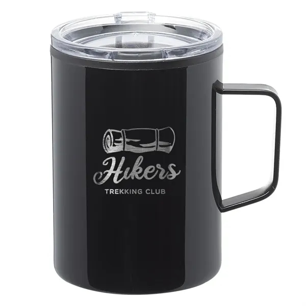 13.5 oz. Wells camper mug made of stainless steel with a... from ASI 39552 BEL Promo