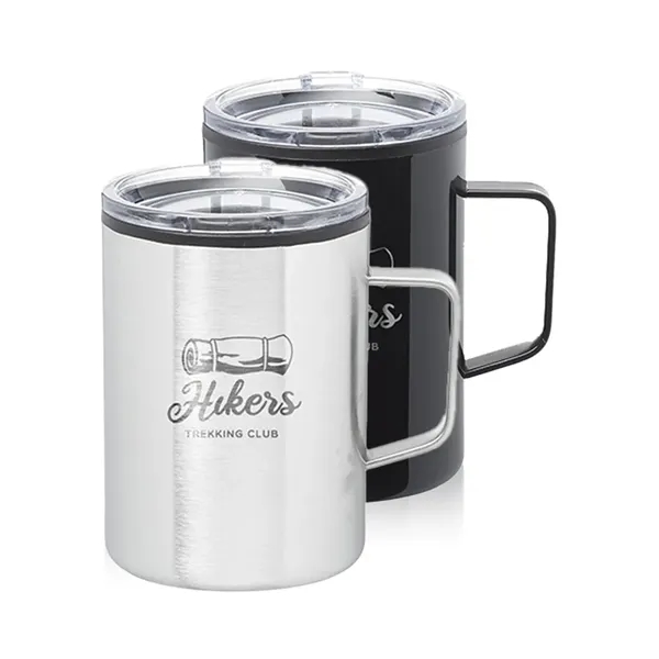 13.5 oz. Wells camper mug made of stainless steel with a... from ASI 39552 BEL Promo