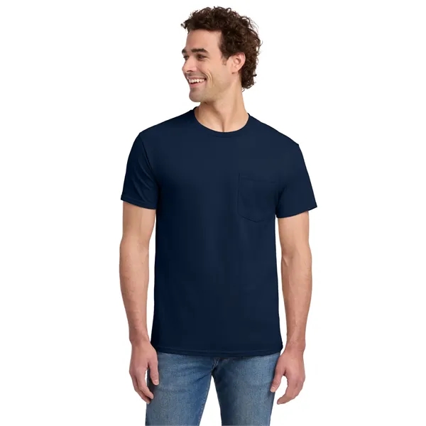 JERZEES - Dri-Power Active 50/50 Cotton/Poly Pocket T-Shirt.... from ASI 84863 SanMar