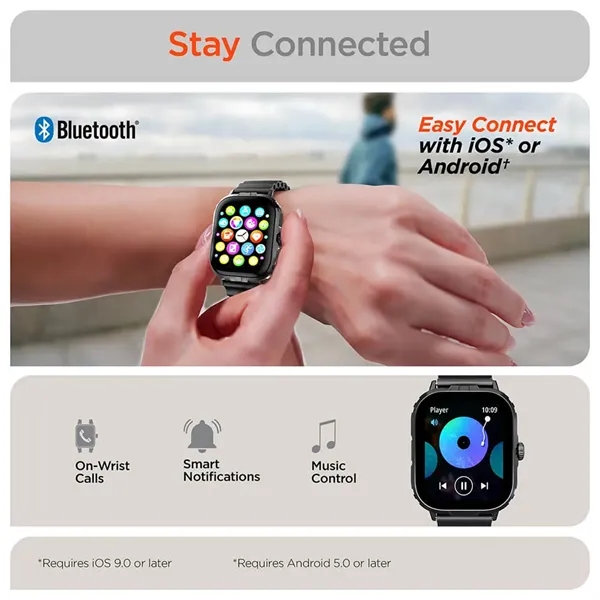 Get fit, stay fit with the Fit X2 SmartWatch + Fitness... from ASI 61005 Hirsch Gift Inc