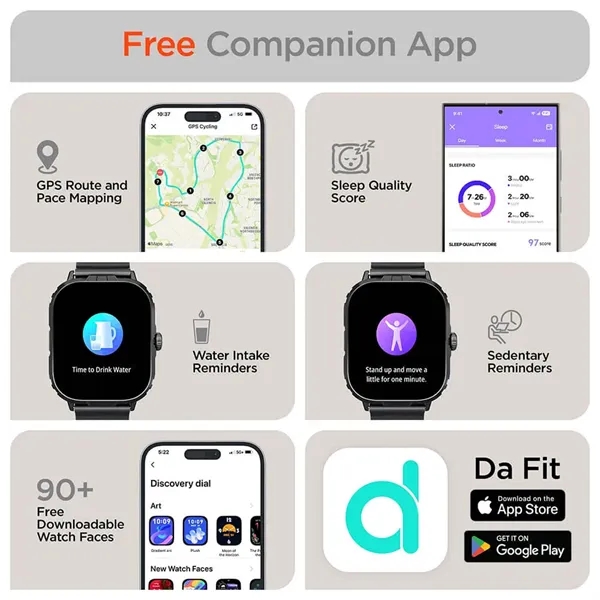 Get fit, stay fit with the Fit X2 SmartWatch + Fitness... from ASI 61005 Hirsch Gift Inc