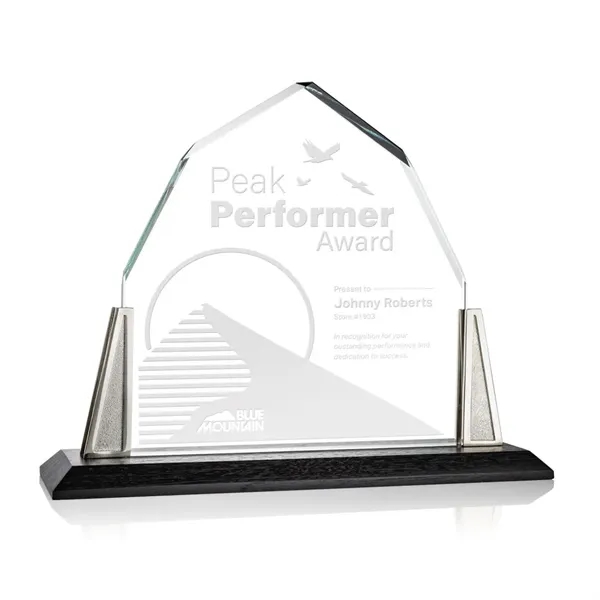 Starfire award complete with pewter angle post on a black base.... from ASI 84592 St Regis Group / St Regis