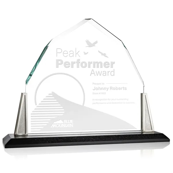 Starfire award complete with pewter angle post on a black base.... from ASI 84592 St Regis Group / St Regis