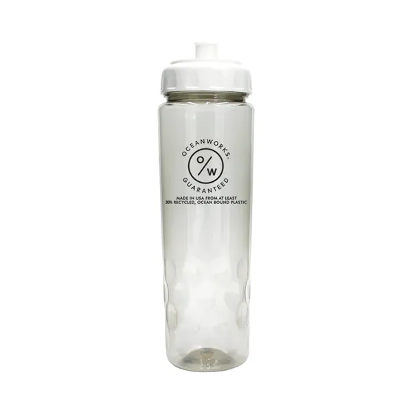 RECYCLED PET - 24 oz. Bottle with Push 'n Pull Cap,... from ASI 30270 Aakron Line