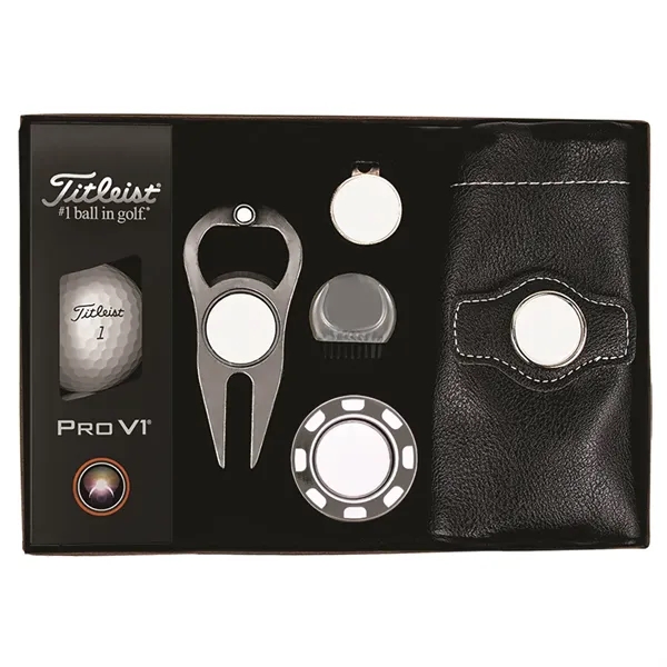 Platinum Plus Golf Kit with Pro V1 balls, divot tool, markers,... from ASI 38120 Ball Pro / Diversified Quality Kitchenware