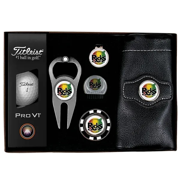 Platinum Plus Golf Kit with Pro V1 balls, divot tool, markers,... from ASI 38120 Ball Pro / Diversified Quality Kitchenware