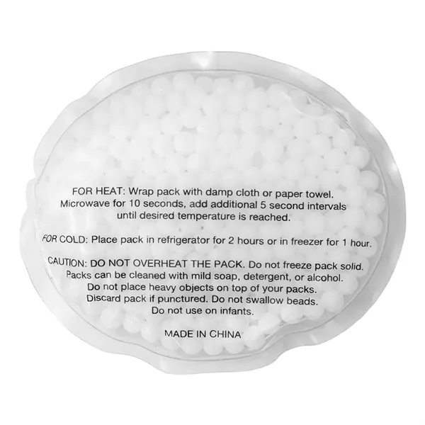 Oval shaped gel bead packs for hot and cold therapy.... from ASI 34415 Alpi International LTD