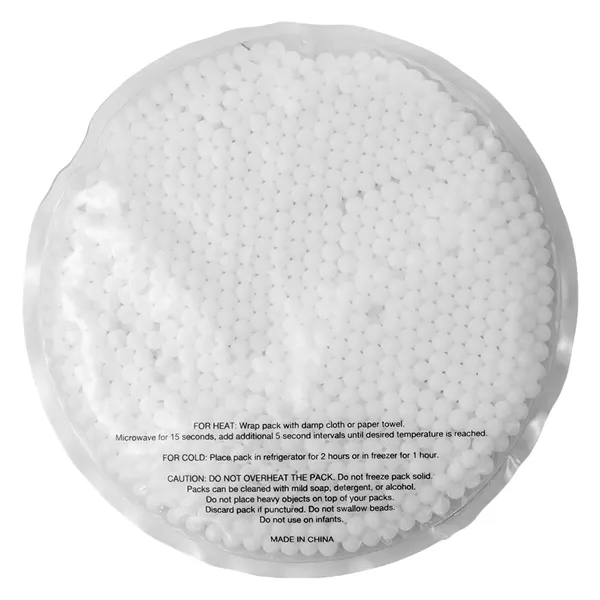 7" x 7" round gel bead back for hot and cold... from ASI 34415 Alpi International LTD