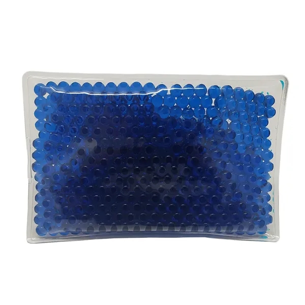 Mini rectangle shaped gel bead-filled hot/cold pack.... from ASI 34415 Alpi International LTD