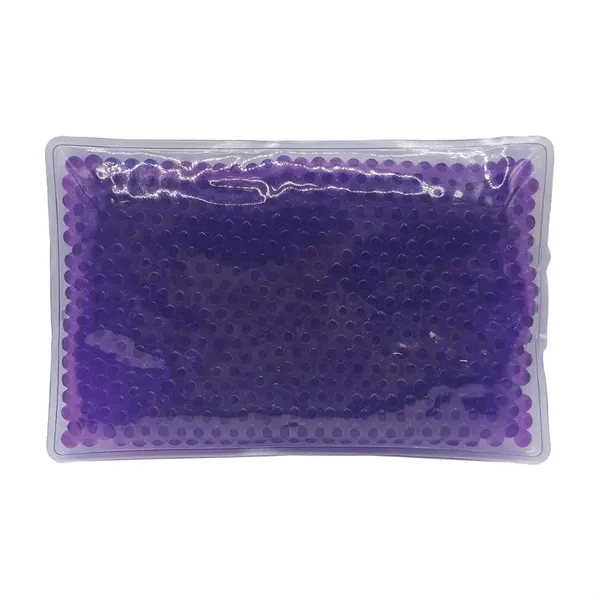 Mini rectangle shaped gel bead-filled hot/cold pack.... from ASI 34415 Alpi International LTD