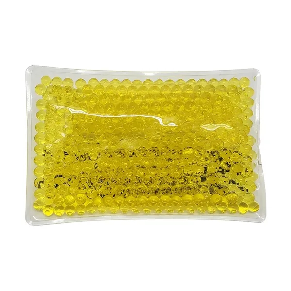 Mini rectangle shaped gel bead-filled hot/cold pack.... from ASI 34415 Alpi International LTD